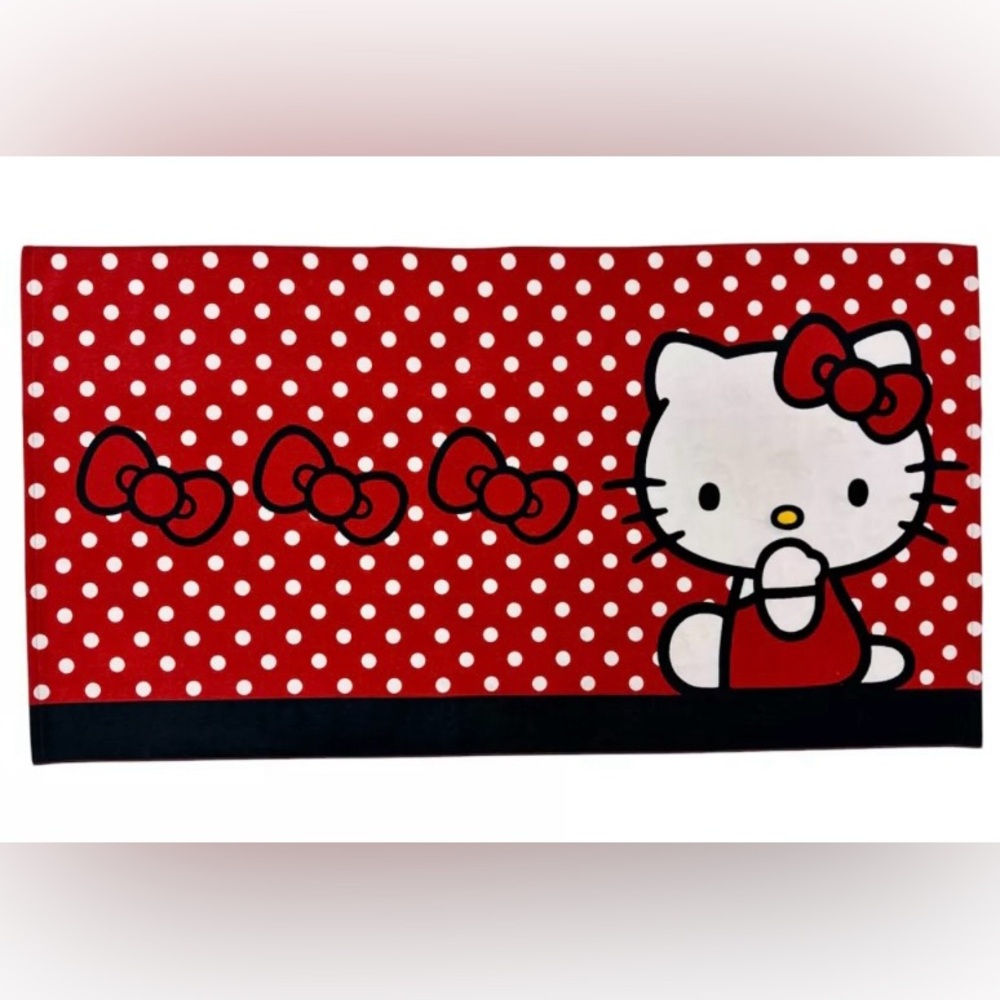 Hello Kitty Bows Beach Towel NWT